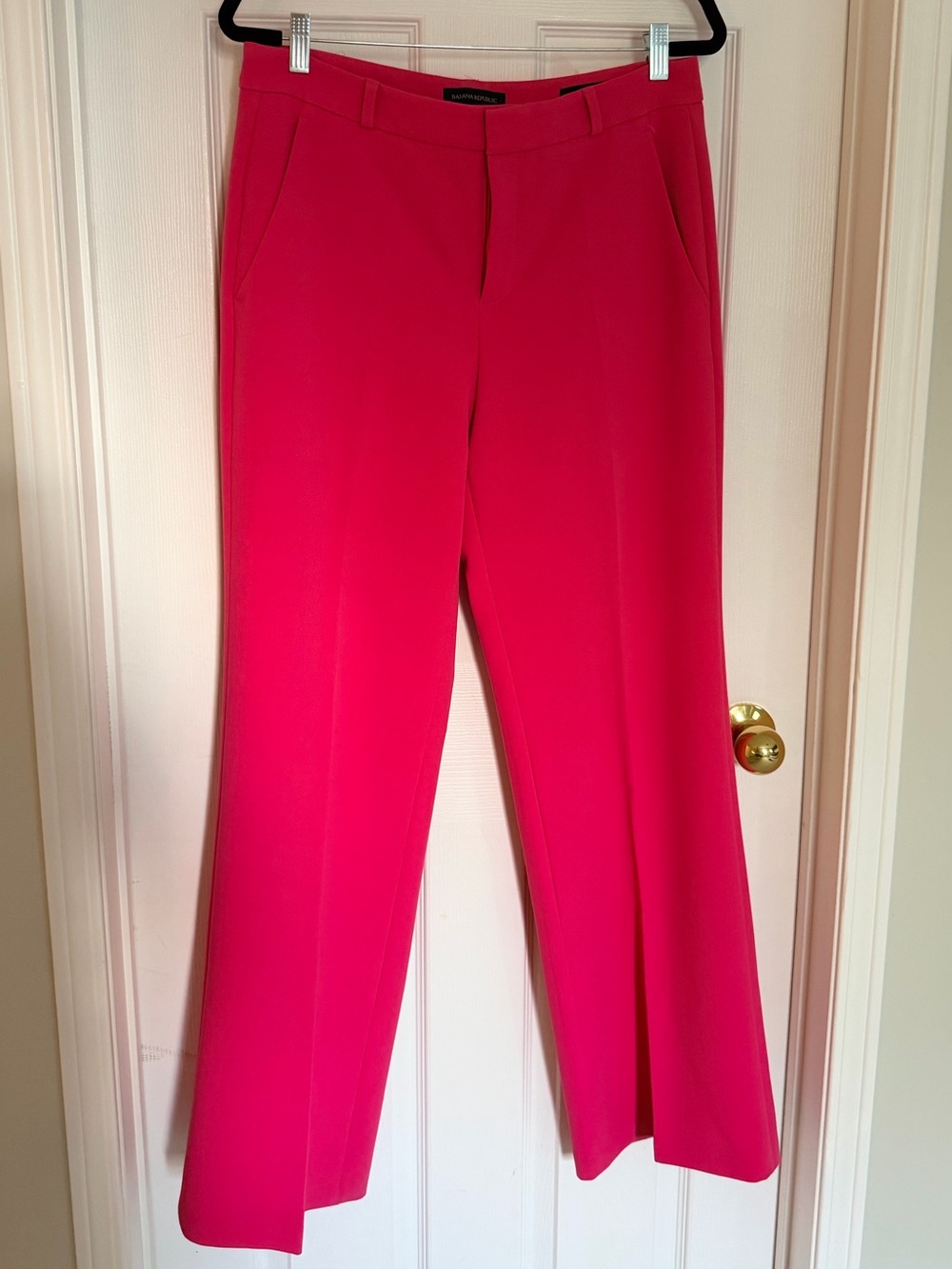 Banana Republic Blake trouser hot pink size 8
